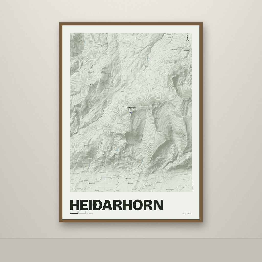 Heiðarhorn – Mosi, lúpínufjólublár