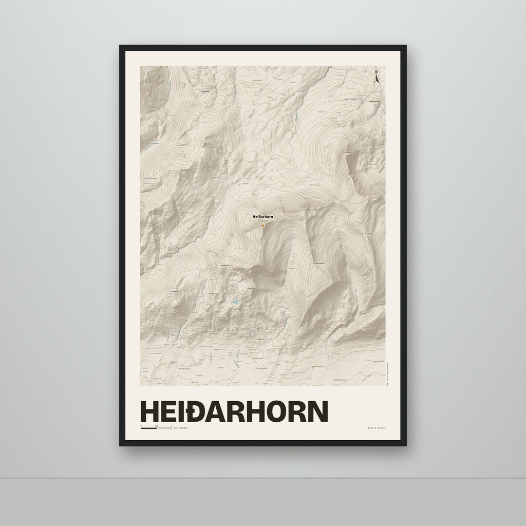 Heiðarhorn – Sandur, okkurgulur