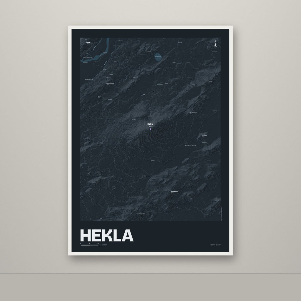 Hekla – Nótt, lúpínufjólublár