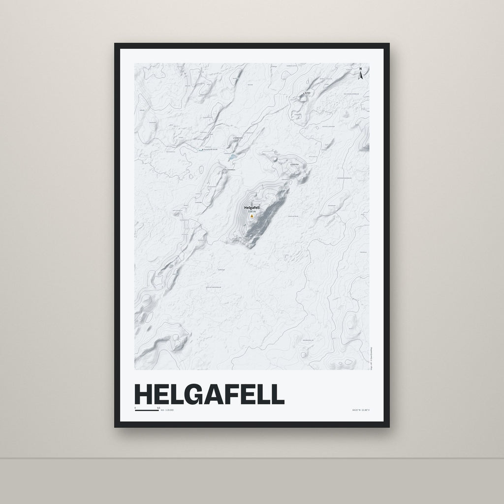 Helgafell – Ljóst, okkurgulur