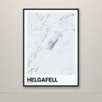 Helgafell – Ljóst, okkurgulur