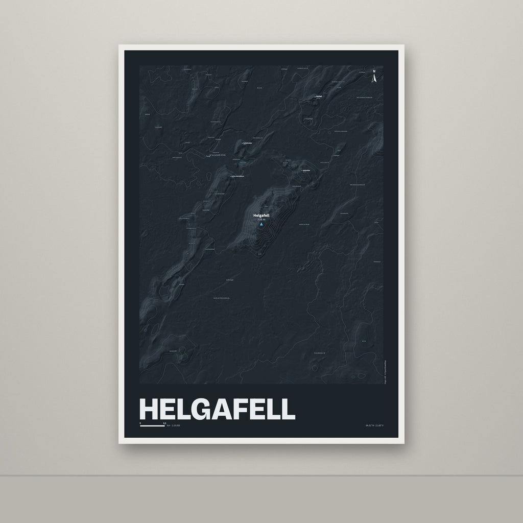 Helgafell – Nótt, blár