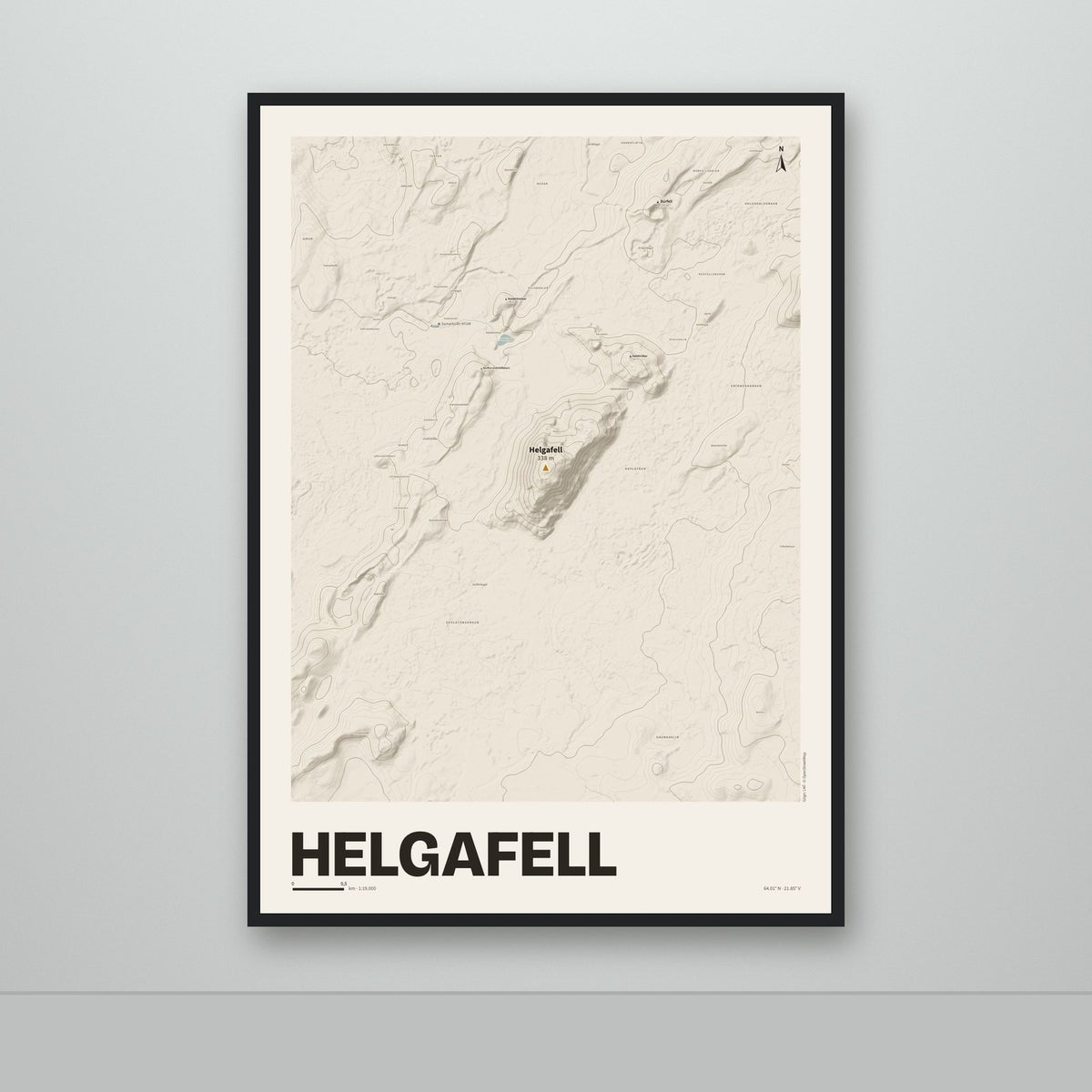 Helgafell – Sandur, okkurgulur