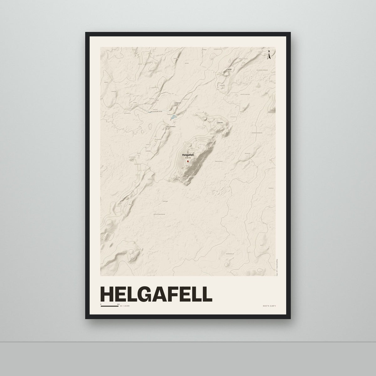 Helgafell – Sandur, rauður