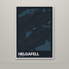 Helgafell – Nótt, okkurgulur