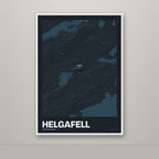 Helgafell – Nótt, rauður