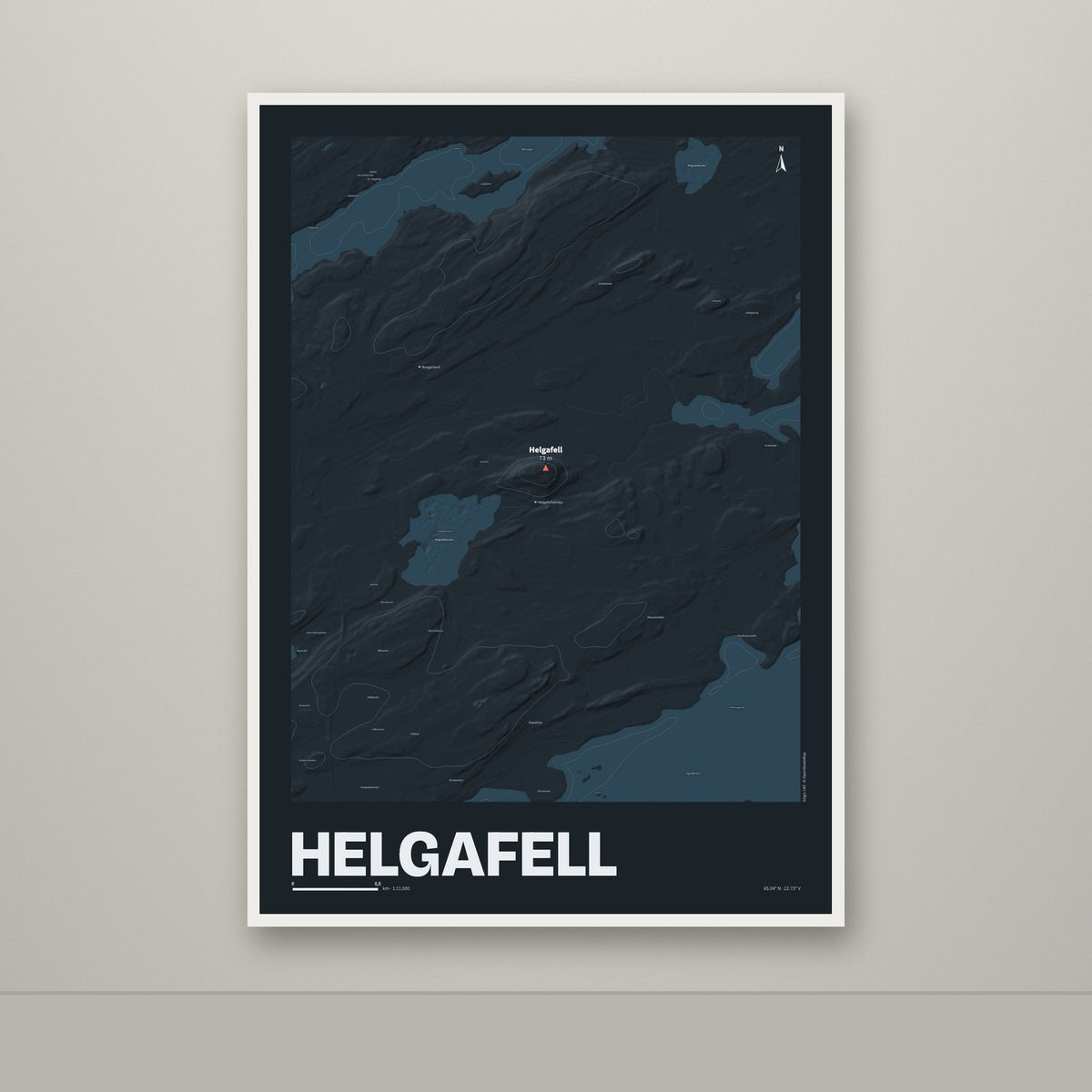 Helgafell – Nótt, rauður