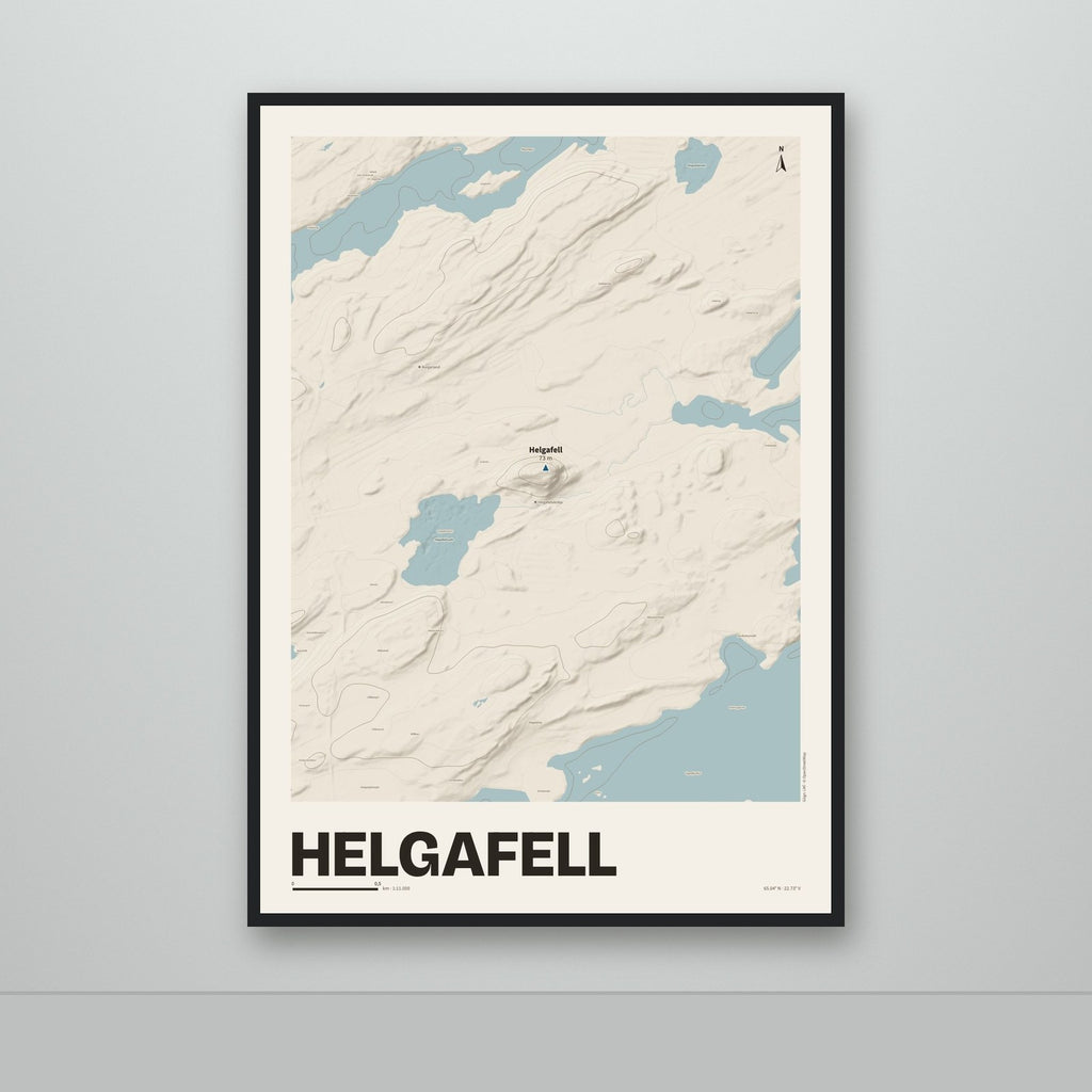 Helgafell – Sandur, blár