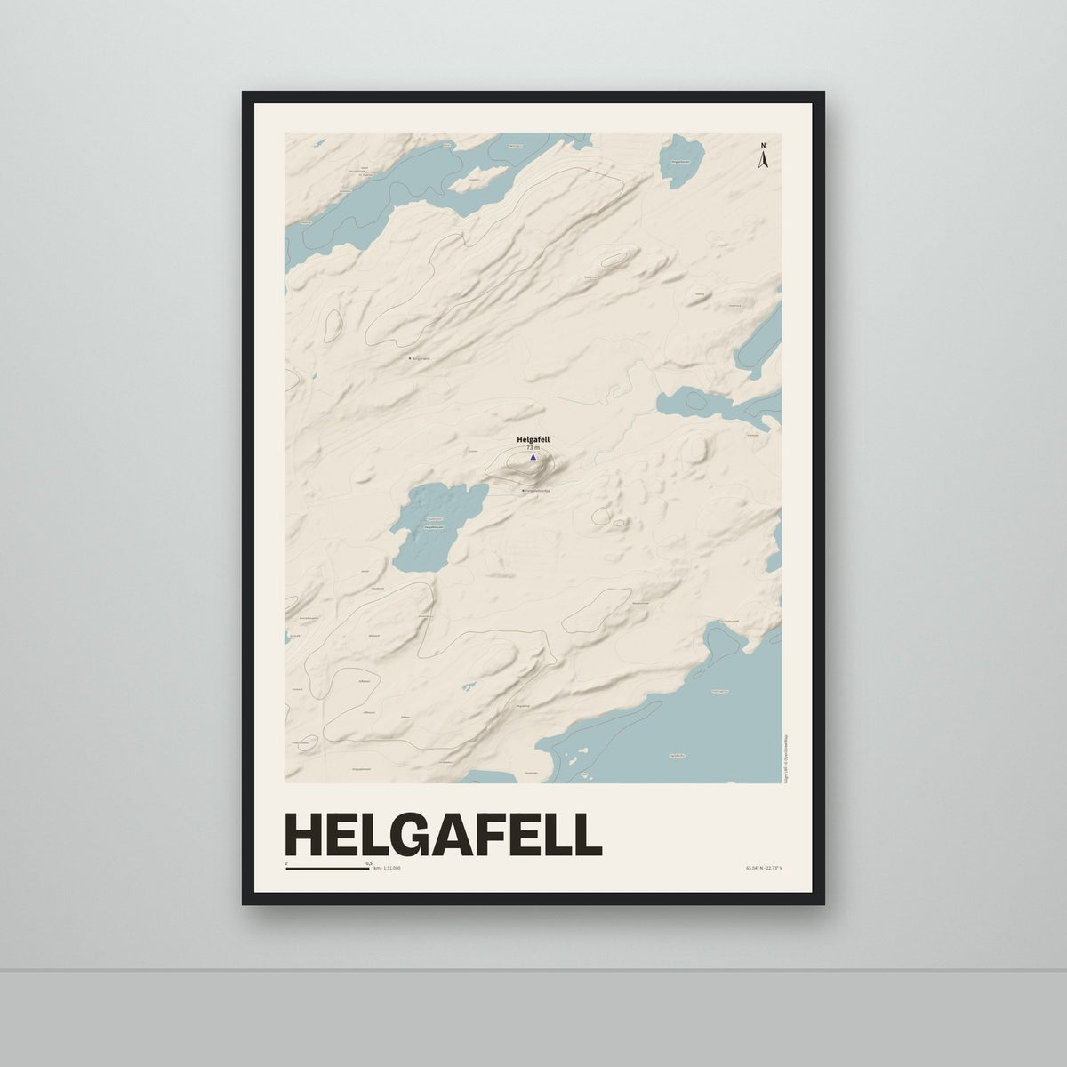 Helgafell – Sandur, lúpínufjólublár