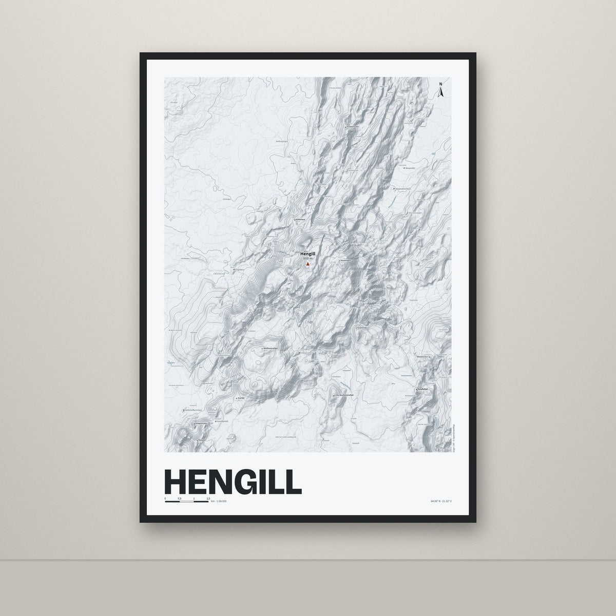 Hengill – Ljóst, rauður