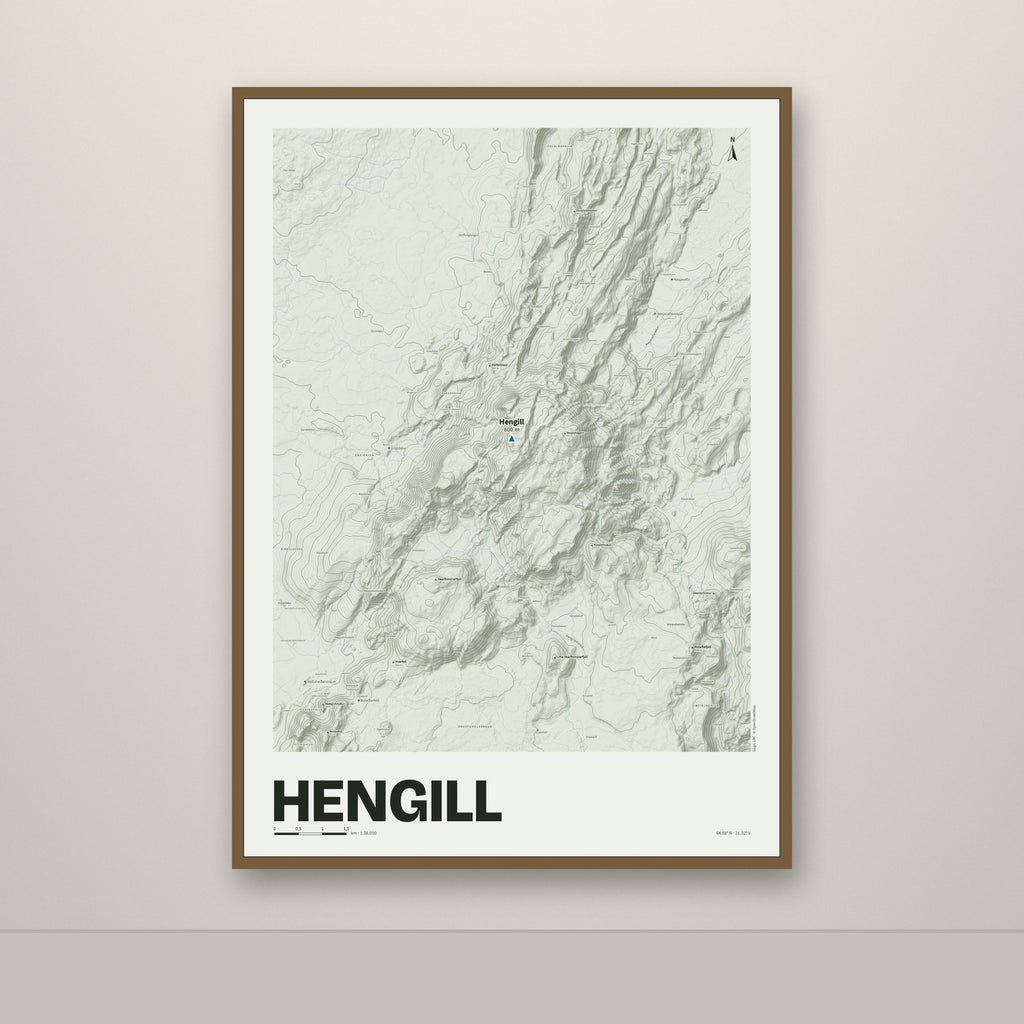 Hengill – Mosi, blár