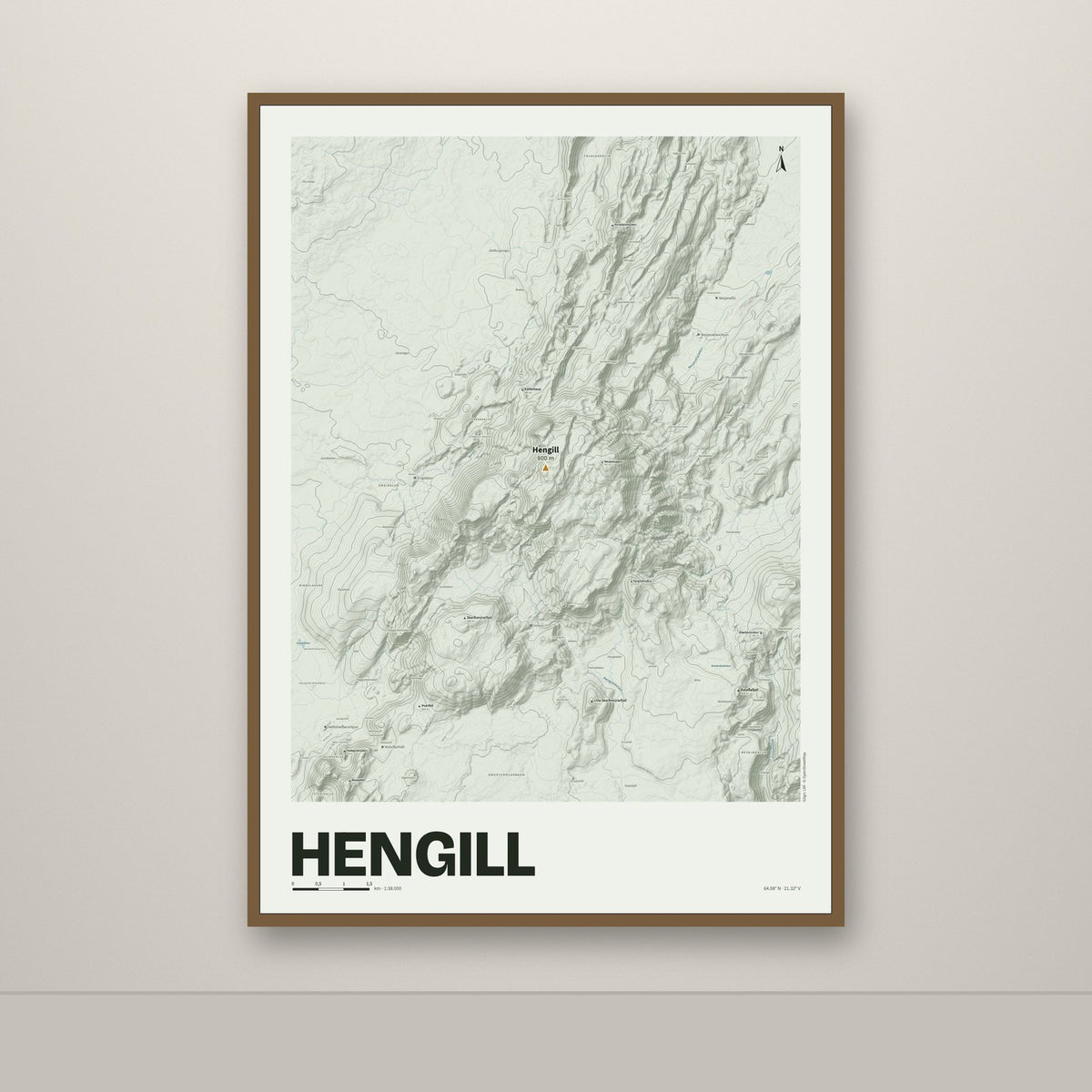 Hengill – Mosi, okkurgulur