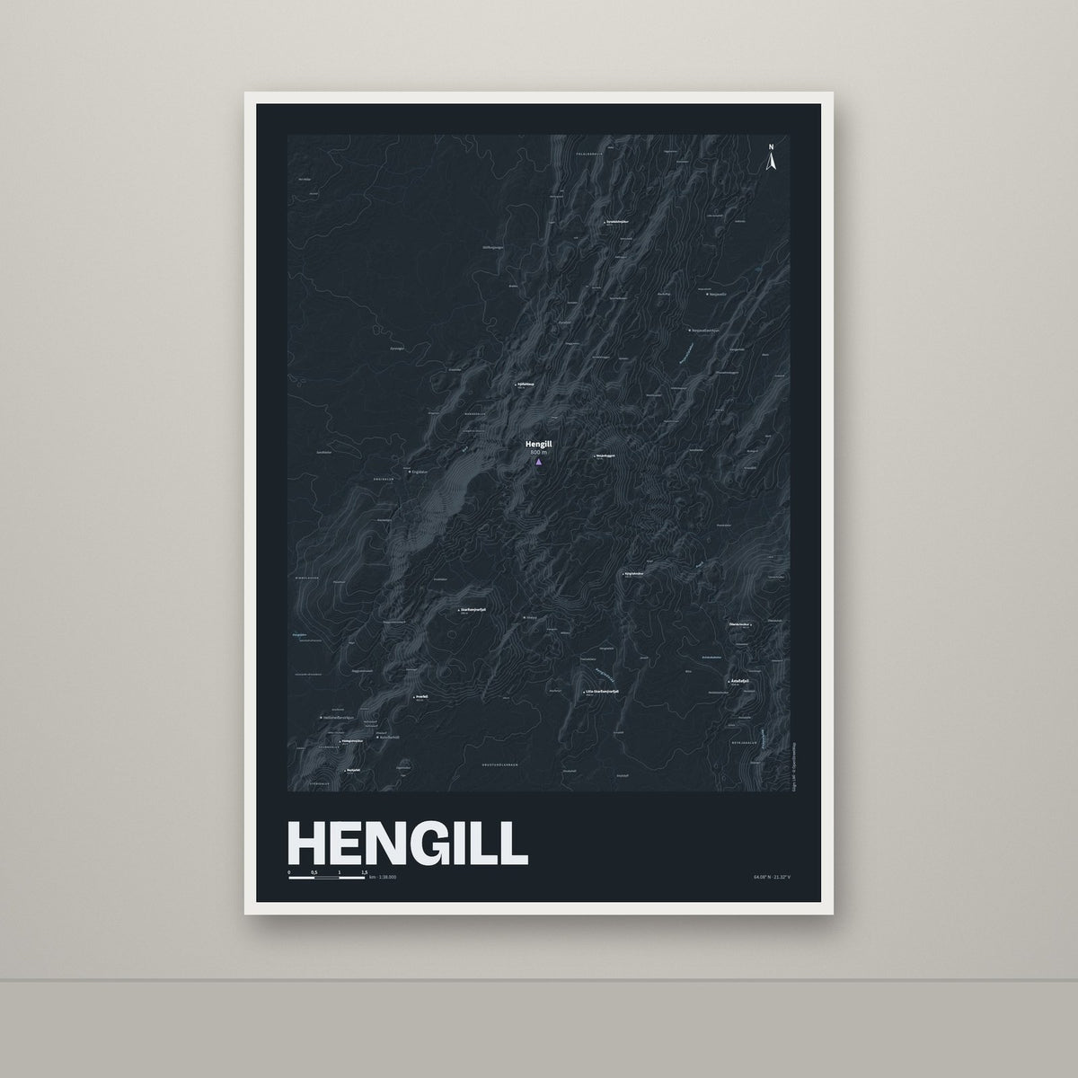 Hengill – Nótt, lúpínufjólublár