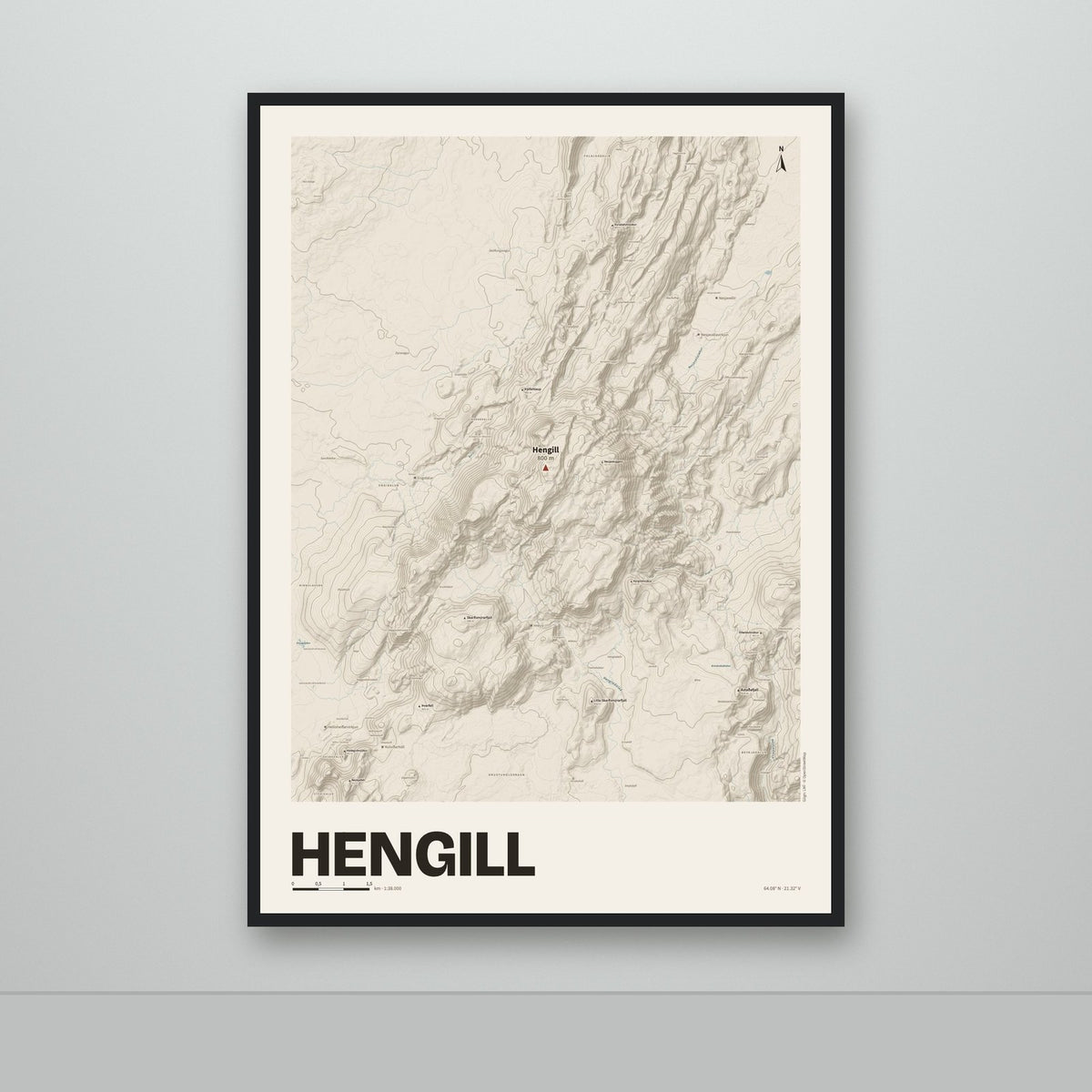 Hengill – Sandur, rauður
