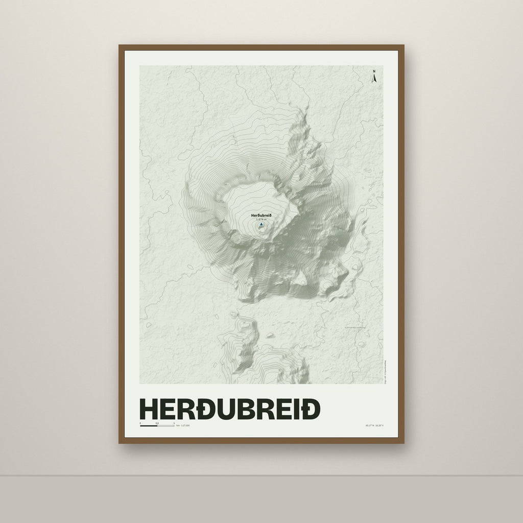 Herðubreið – Mosi, blár