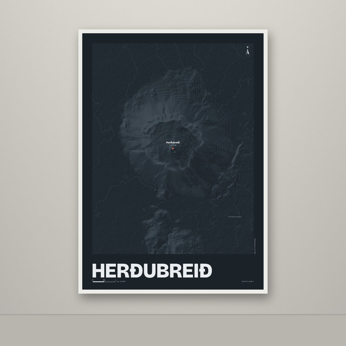 Herðubreið – Nótt, rauður