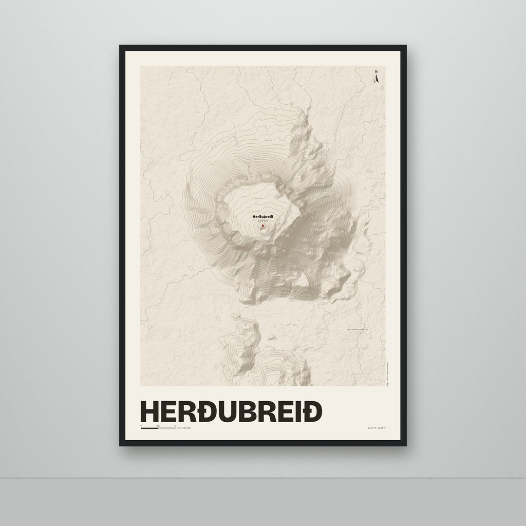 Herðubreið – Sandur, rauður