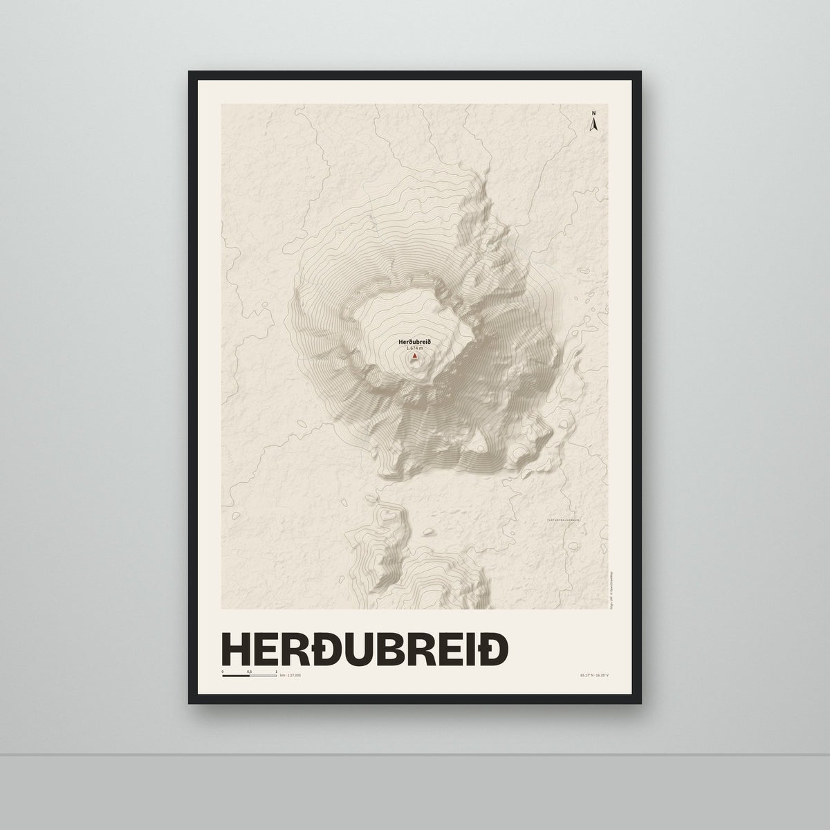 Herðubreið – Sandur, rauður