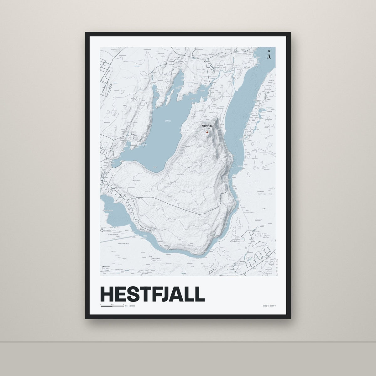 Hestfjall – Ljóst, rauður