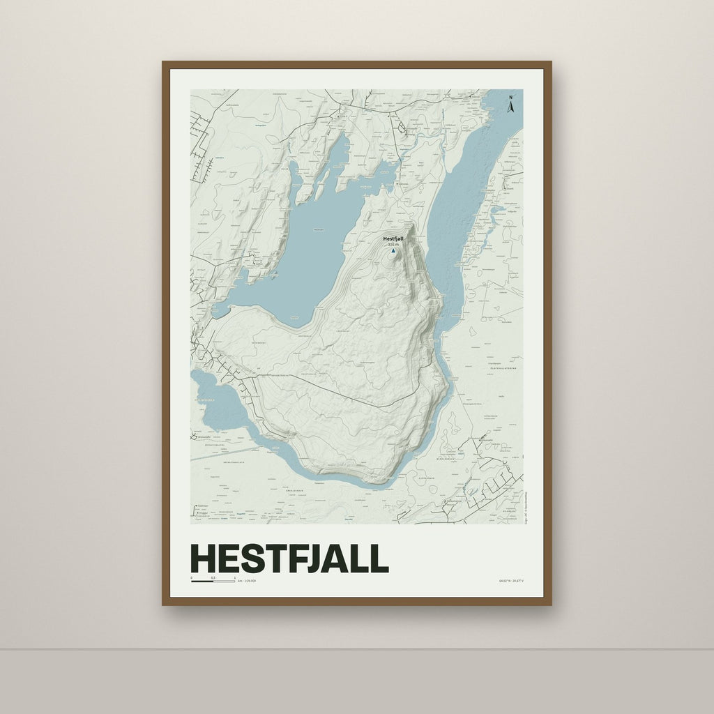 Hestfjall – Mosi, blár