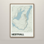 Hestfjall – Mosi, lúpínufjólublár