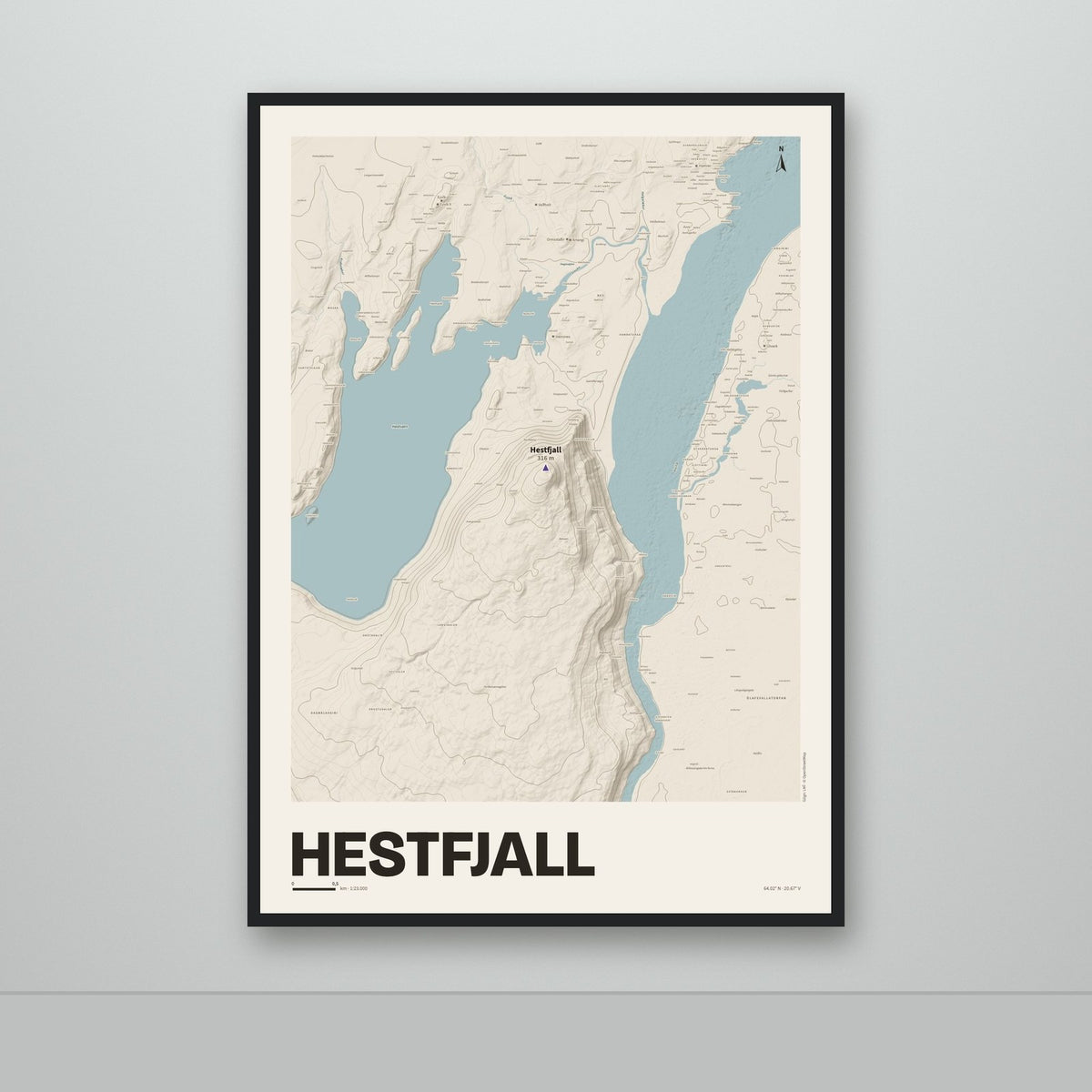 Hestfjall – Sandur, lúpínufjólublár