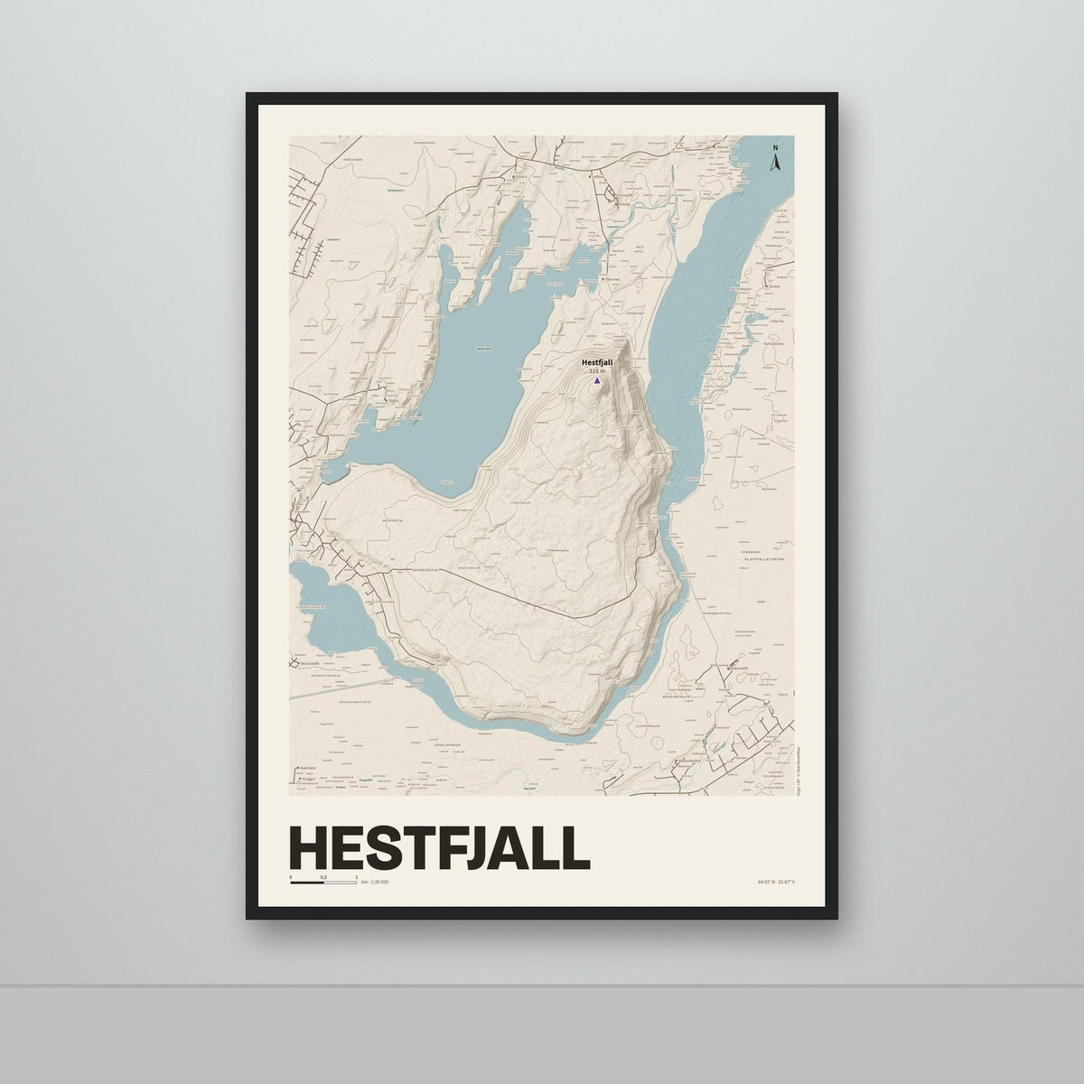 Hestfjall – Sandur, lúpínufjólublár