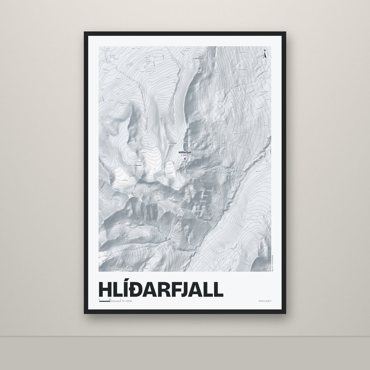 Hlíðarfjall – Ljóst, lúpínufjólublár