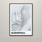 Hlíðarfjall – Ljóst, okkurgulur