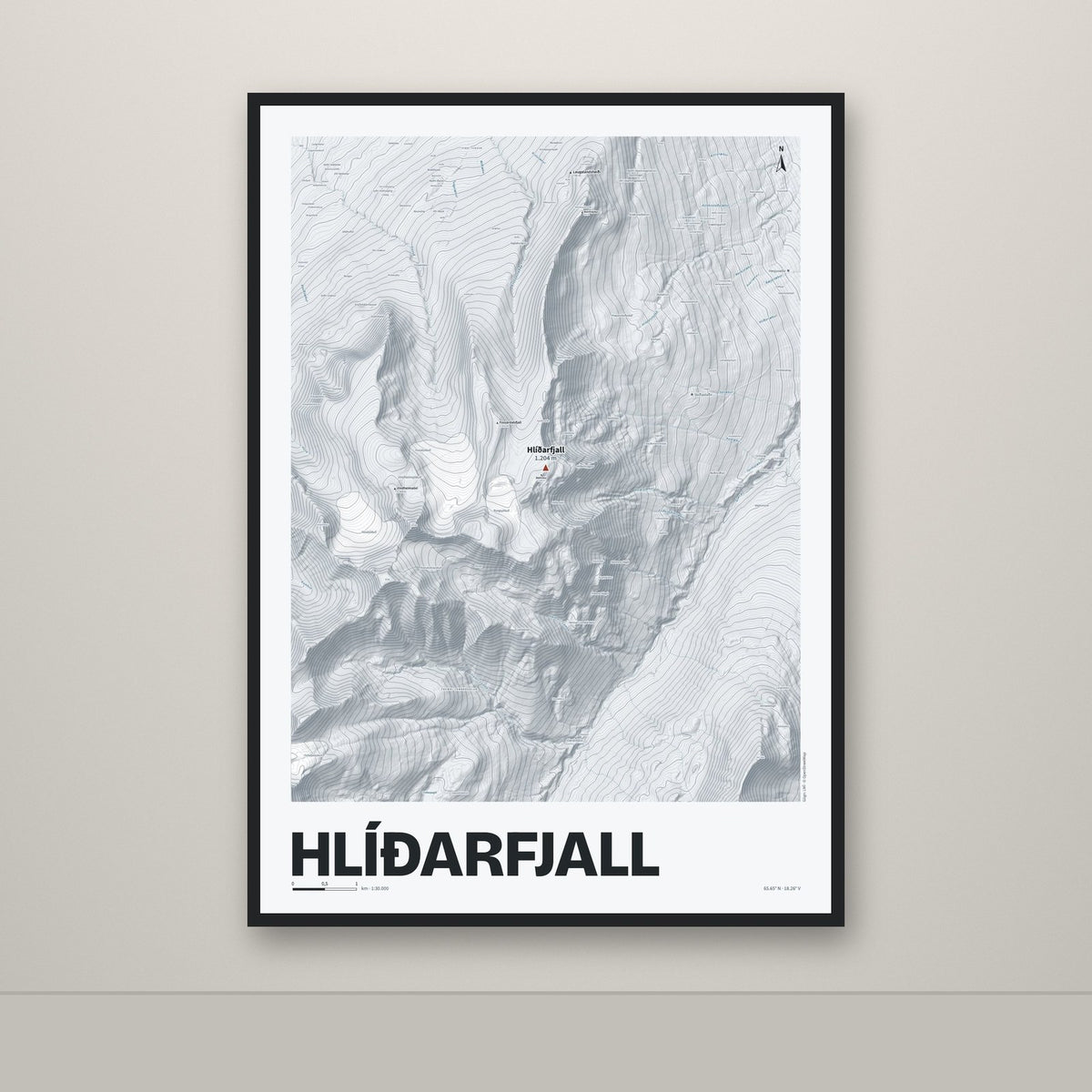 Hlíðarfjall – Ljóst, rauður