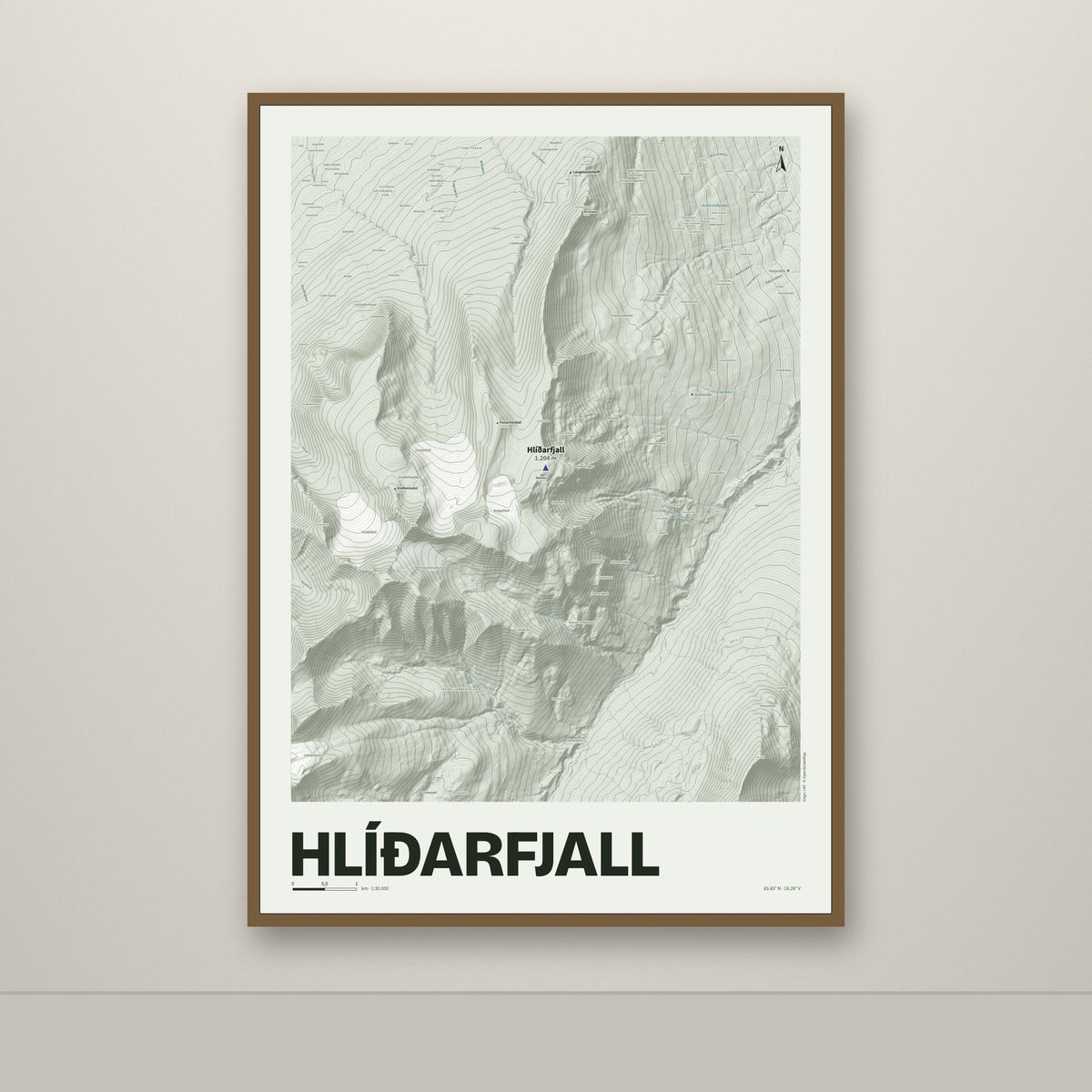 Hlíðarfjall – Mosi, lúpínufjólublár