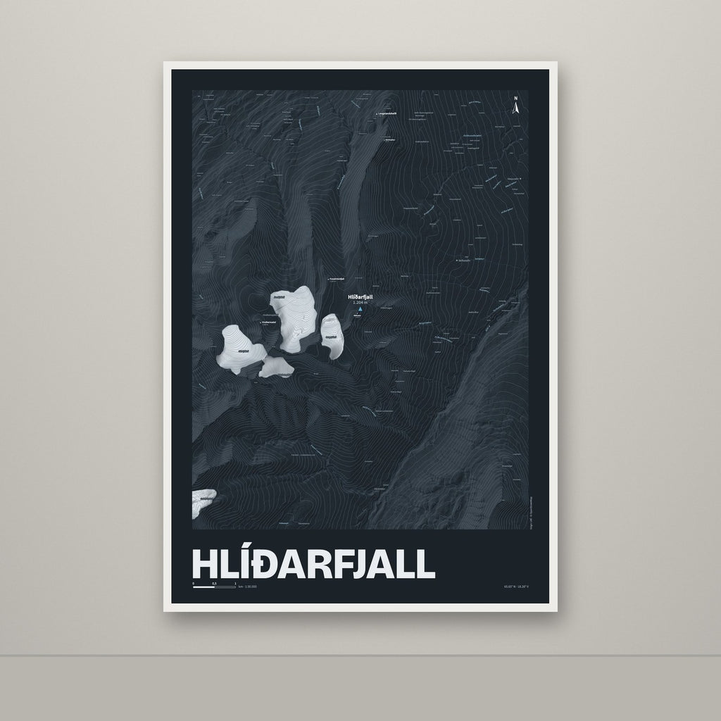 Hlíðarfjall – Nótt, blár