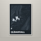 Hlíðarfjall – Nótt, okkurgulur