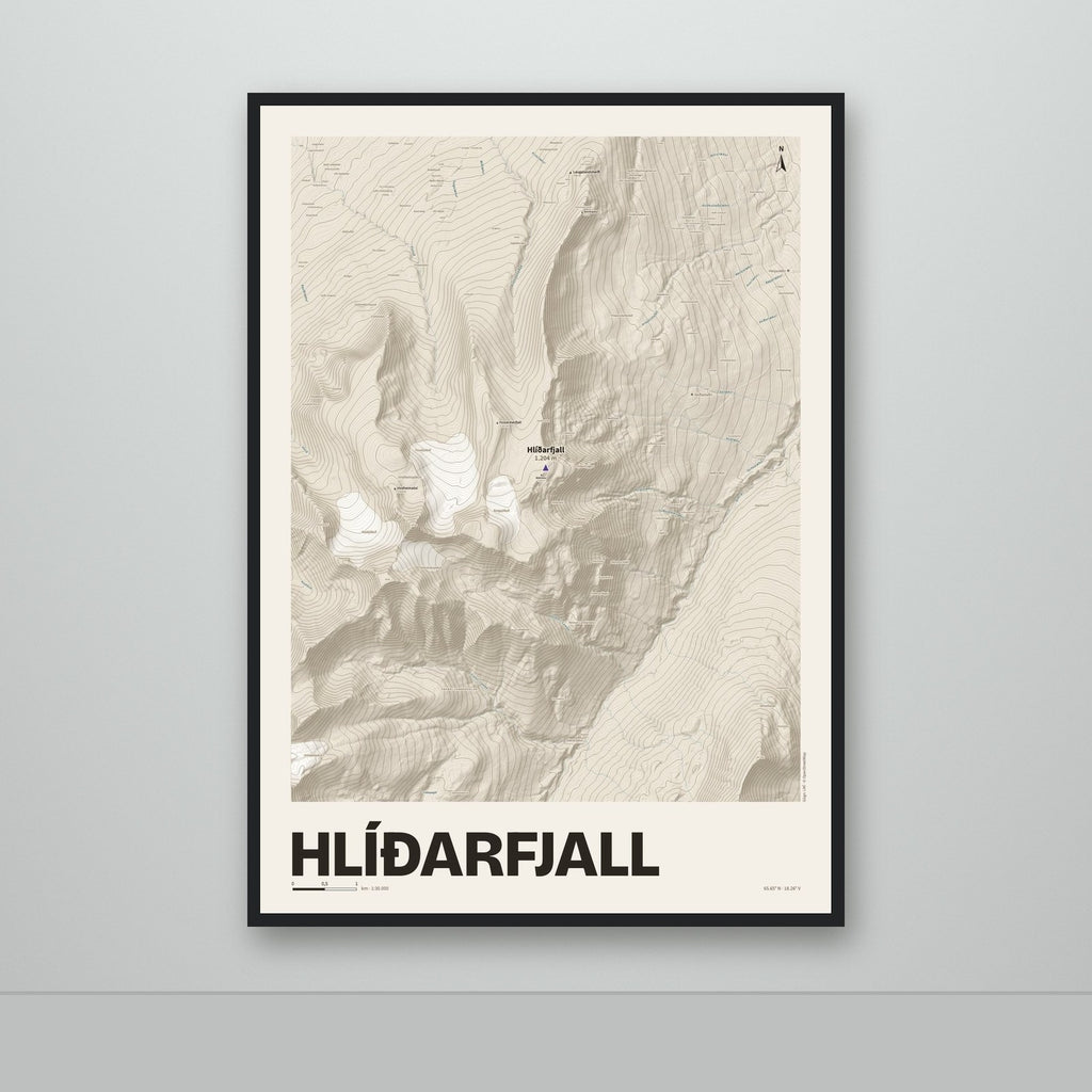 Hlíðarfjall – Sandur, lúpínufjólublár