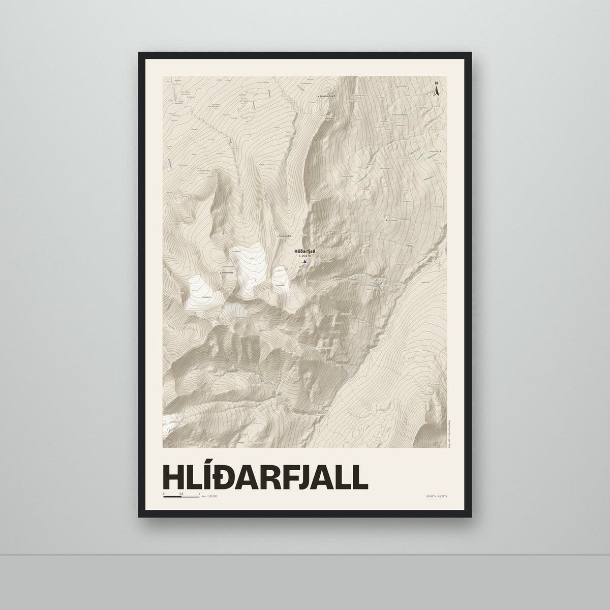 Hlíðarfjall – Sandur, lúpínufjólublár