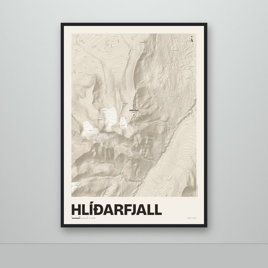 Hlíðarfjall – Sandur, rauður