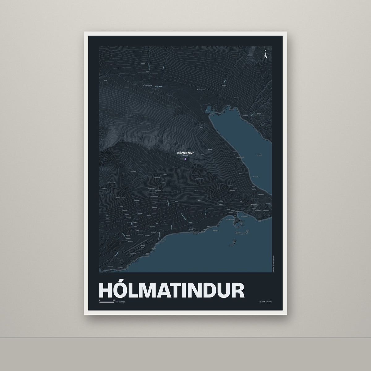 Hólmatindur – Nótt, lúpínufjólublár