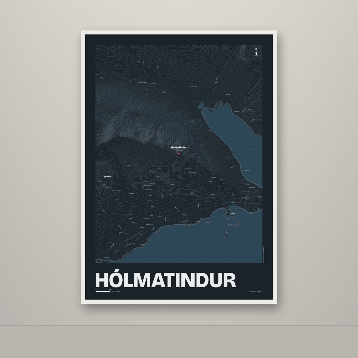 Hólmatindur – Nótt, rauður