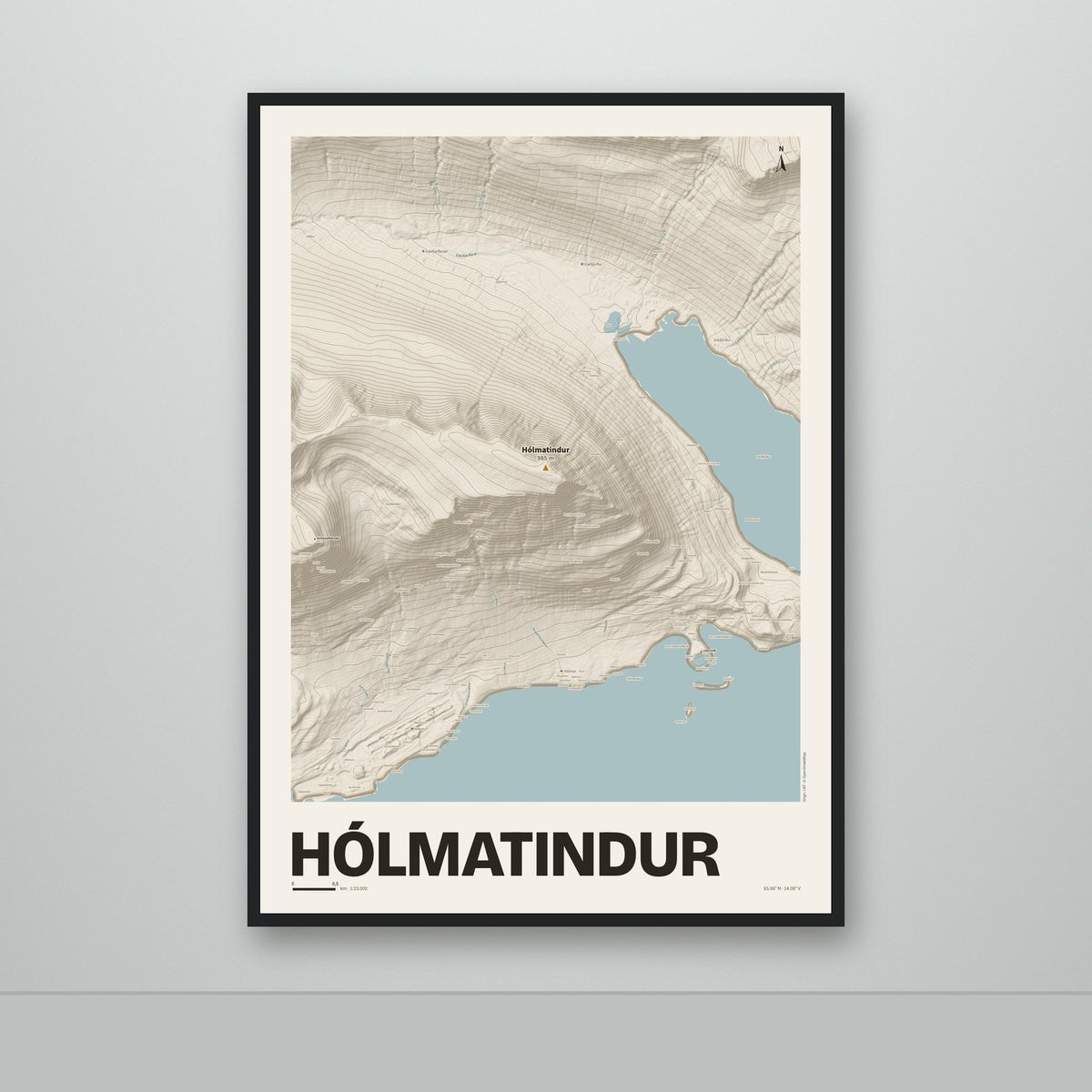 Hólmatindur – Sandur, okkurgulur