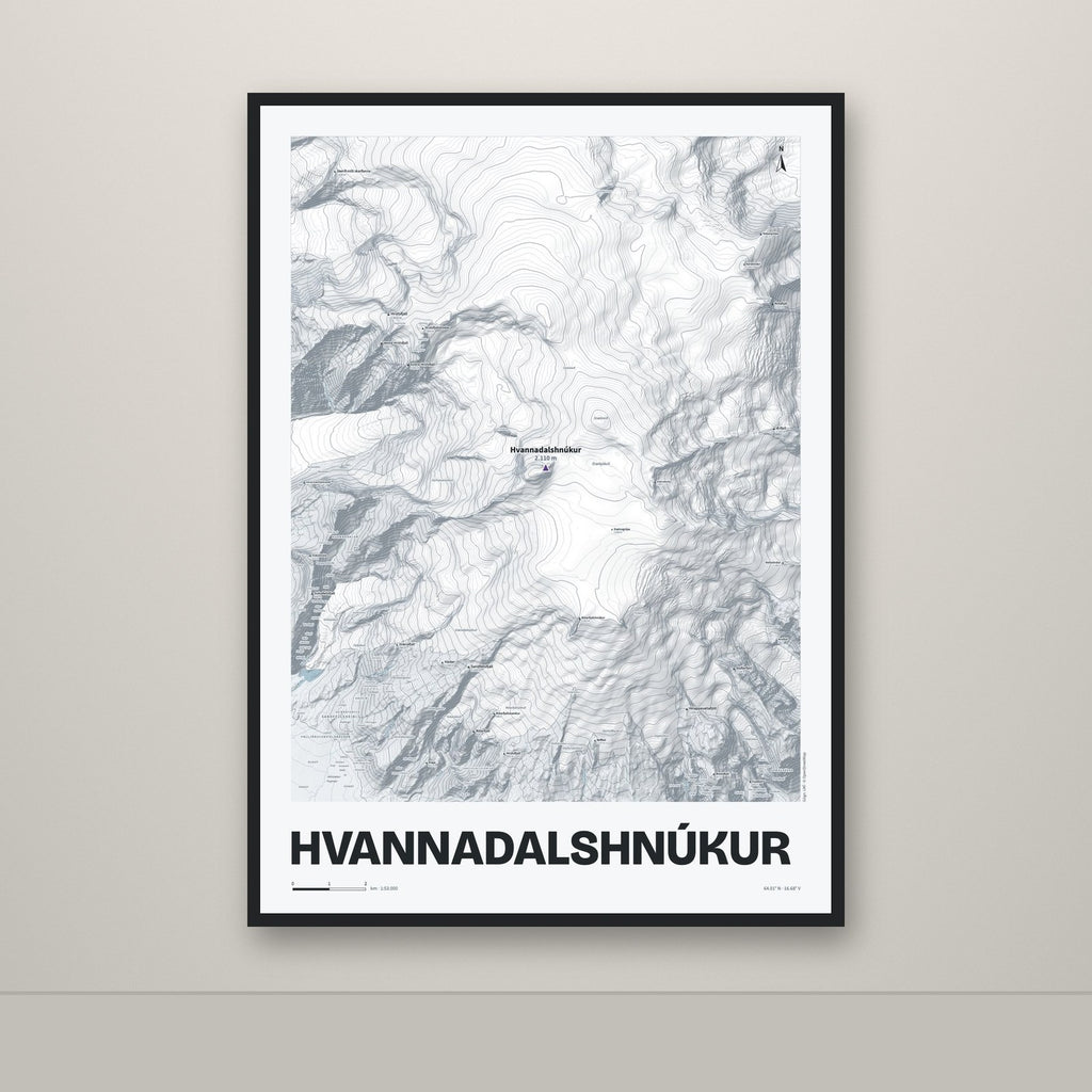 Hvannadalshnúkur – Ljóst, lúpínufjólublár