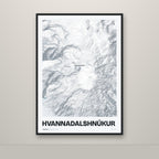 Hvannadalshnúkur – Ljóst, lúpínufjólublár