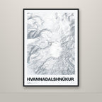 Hvannadalshnúkur – Ljóst, okkurgulur