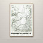 Hvannadalshnúkur – Mosi, lúpínufjólublár