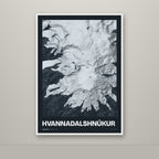 Hvannadalshnúkur – Nótt, lúpínufjólublár