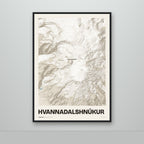 Hvannadalshnúkur – Sandur, lúpínufjólublár
