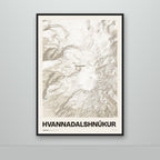 Hvannadalshnúkur – Sandur, okkurgulur