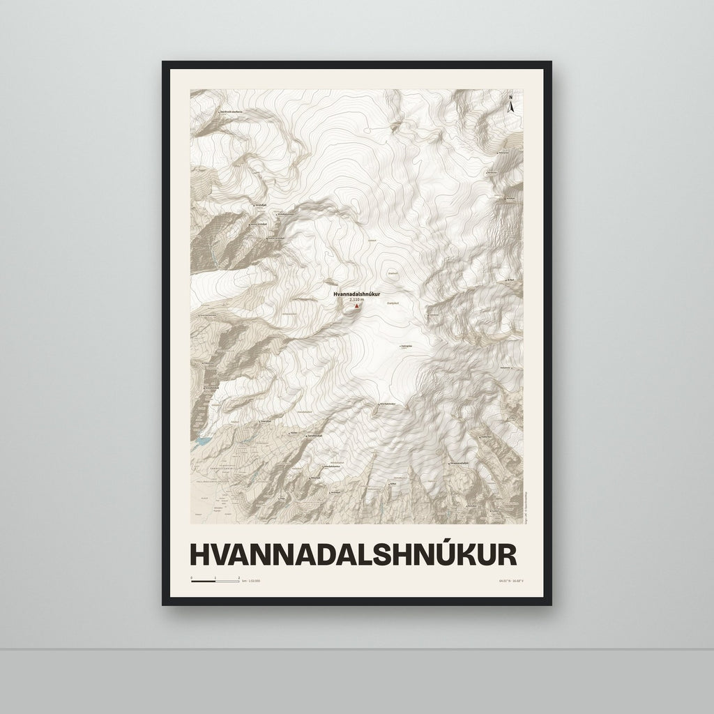 Hvannadalshnúkur – Sandur, rauður