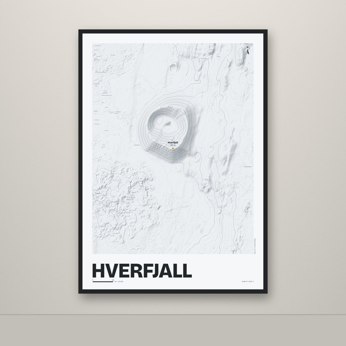 Hverfjall – Ljóst, okkurgulur