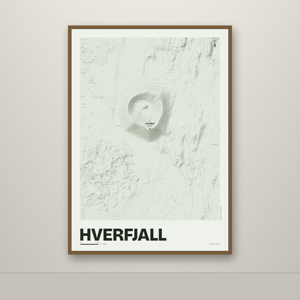 Hverfjall – Mosi, rauður