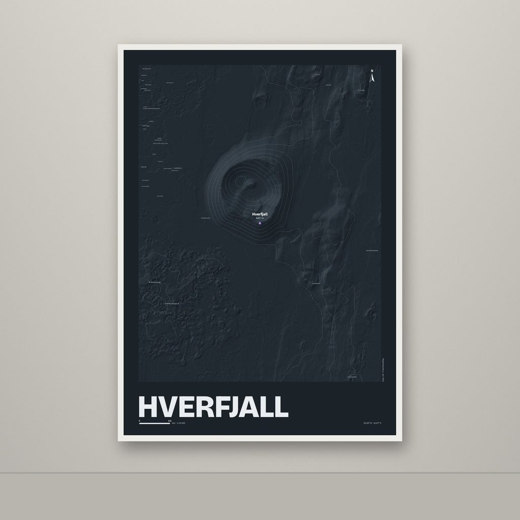 Hverfjall – Nótt, lúpínufjólublár